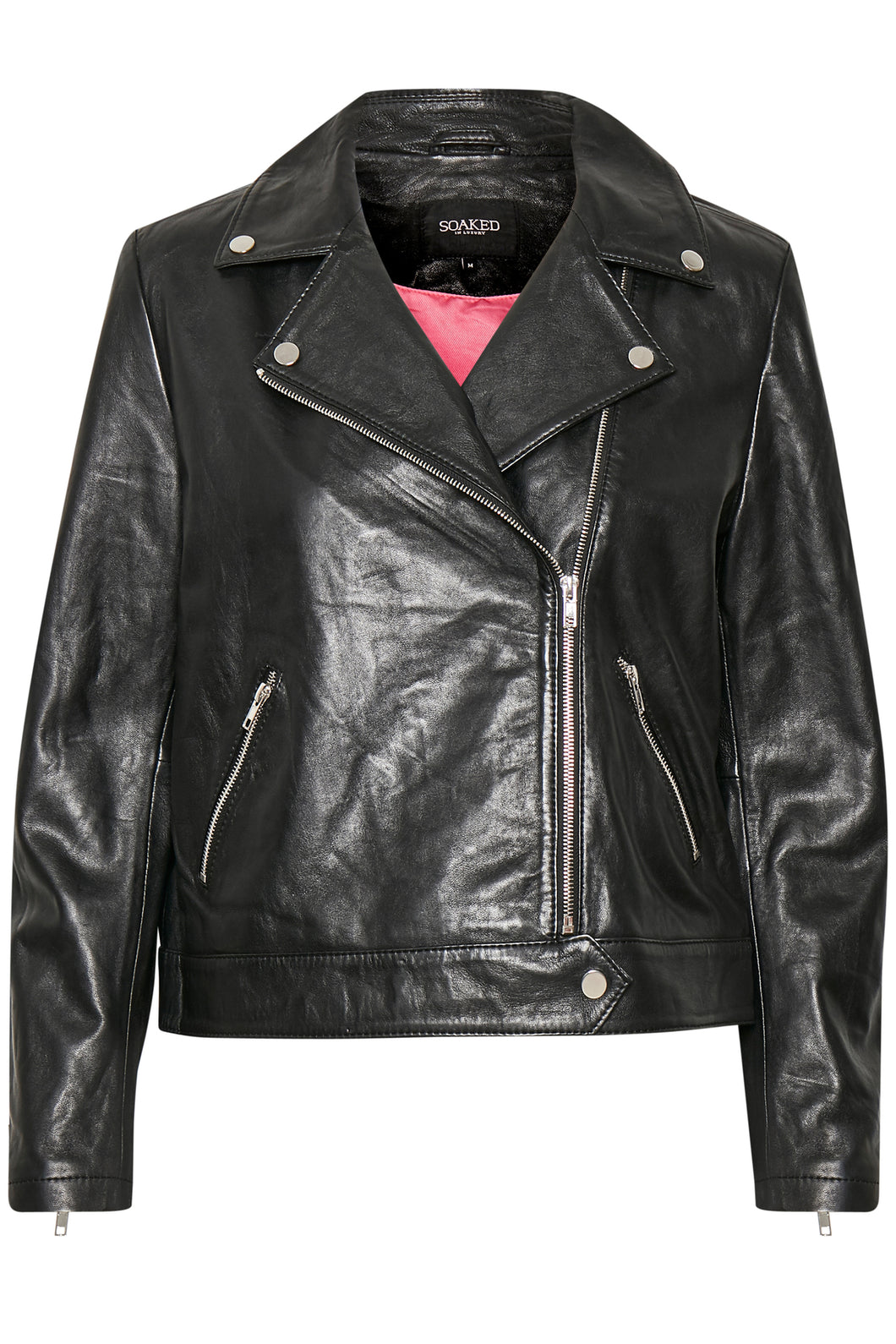 SLMaeve Leather Jacket LS Composition