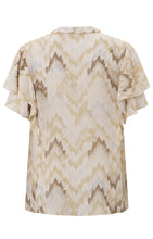 Lade das Bild in den Galerie-Viewer, Flowy top / PEARL BLUE
