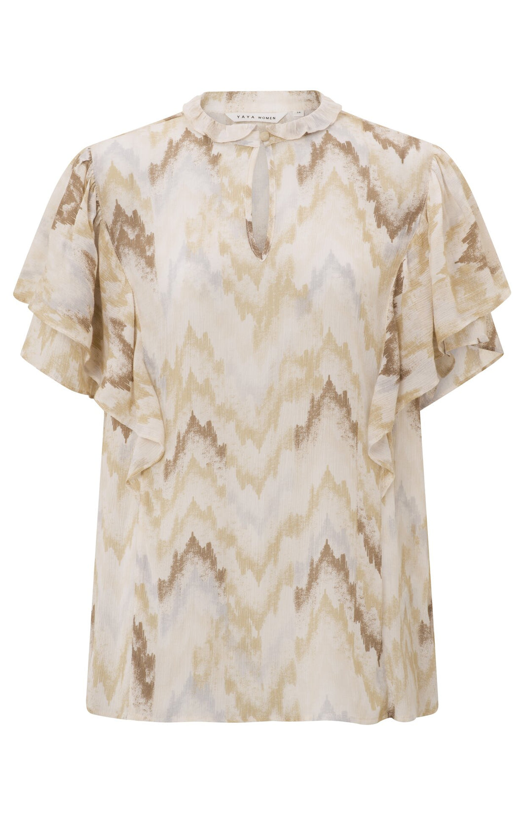 Flowy top / PEARL BLUE